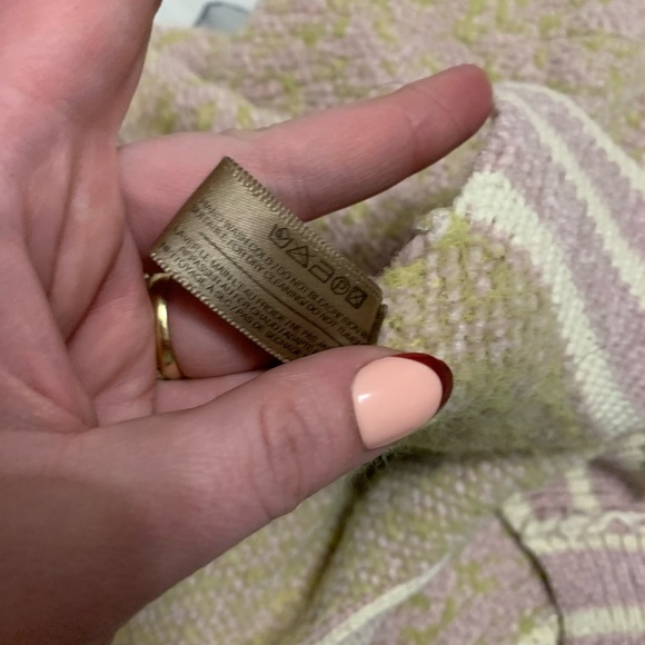 Anthropologie Soft Knit Poncho boho sweater Weather - Picture 9 of 9